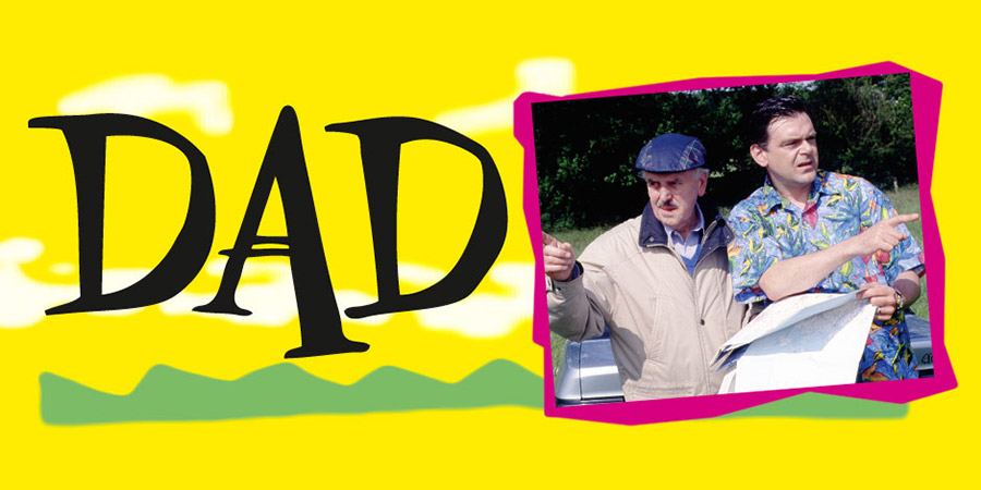 Dad. Image shows from L to R: Brian Hook (George Cole), Alan Hook (Kevin McNally). Copyright: BBC. Dad. Image shows from L to R: Brian Hook (George Cole), Alan Hook (Kevin McNally). Copyright: BBC.