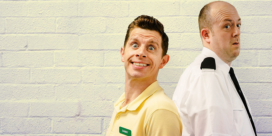 Danny & Mick. Image shows from L to R: Danny (Danny Adams), Mick (Mick Potts). Copyright: Tiger Aspect Productions. Danny & Mick. Image shows from L to R: Danny (Danny Adams), Mick (Mick Potts). Copyright: Tiger Aspect Productions.