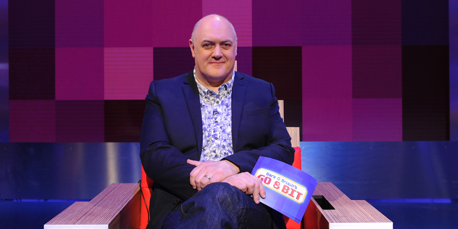 Dara O Briain's Go 8 Bit. Dara O Briain. Copyright: DLT Entertainment Ltd.. Dara O Briain's Go 8 Bit. Dara O Briain. Copyright: DLT Entertainment Ltd..