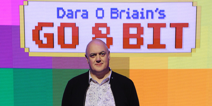 Dara O Briain's Go 8 Bit. Dara O Briain. Copyright: DLT Entertainment Ltd.. Dara O Briain's Go 8 Bit. Dara O Briain. Copyright: DLT Entertainment Ltd..