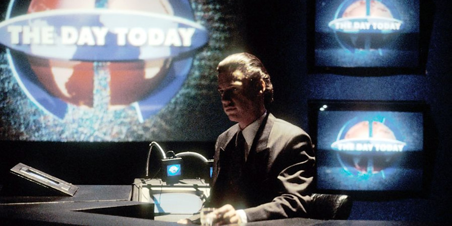 The Day Today. Chris Morris. Copyright: TalkbackThames. The Day Today. Chris Morris. Copyright: TalkbackThames.