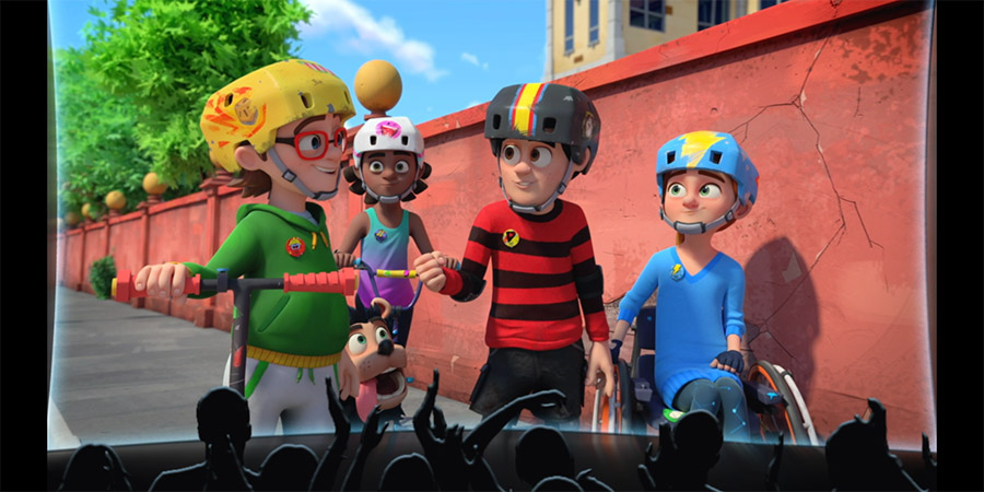 Dennis & Gnasher Unleashed! On The Big Screen. Copyright: Beano Studios. Dennis & Gnasher Unleashed! On The Big Screen. Copyright: Beano Studios.