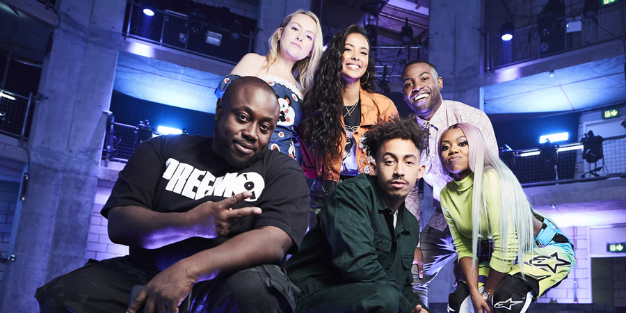 Don't Hate The Playaz. Image shows from L to R: Shortee Blitz, Amelia Dimoldenberg, Maya Jama, Jordan Stephens, Darren Harriott, Lady Leshurr. Don't Hate The Playaz. Image shows from L to R: Shortee Blitz, Amelia Dimoldenberg, Maya Jama, Jordan Stephens, Darren Harriott, Lady Leshurr.