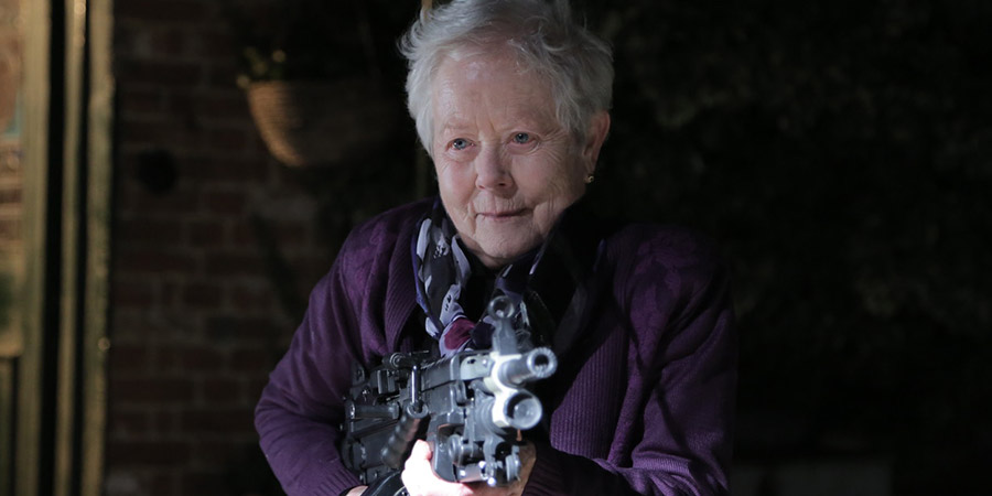 Eat Locals. Alice (Annette Crosbie). Eat Locals. Alice (Annette Crosbie).