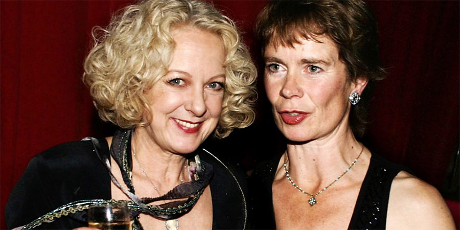 Elsie, Doris, Gert And Daisy. Image shows from L to R: Elsie Waters (Susie Blake), Doris Waters (Celia Imrie). Copyright: BBC. Elsie, Doris, Gert And Daisy. Image shows from L to R: Elsie Waters (Susie Blake), Doris Waters (Celia Imrie). Copyright: BBC.
