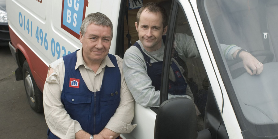 Empty. Image shows from L to R: Jacky (Gregor Fisher), Tony (Billy Boyd). Copyright: The Comedy Unit. Empty. Image shows from L to R: Jacky (Gregor Fisher), Tony (Billy Boyd). Copyright: The Comedy Unit.