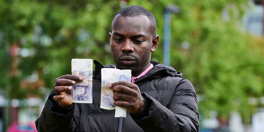 Enterprice. Kazim (Kayode Ewumi). Copyright: Fudge Park. Enterprice. Kazim (Kayode Ewumi). Copyright: Fudge Park.