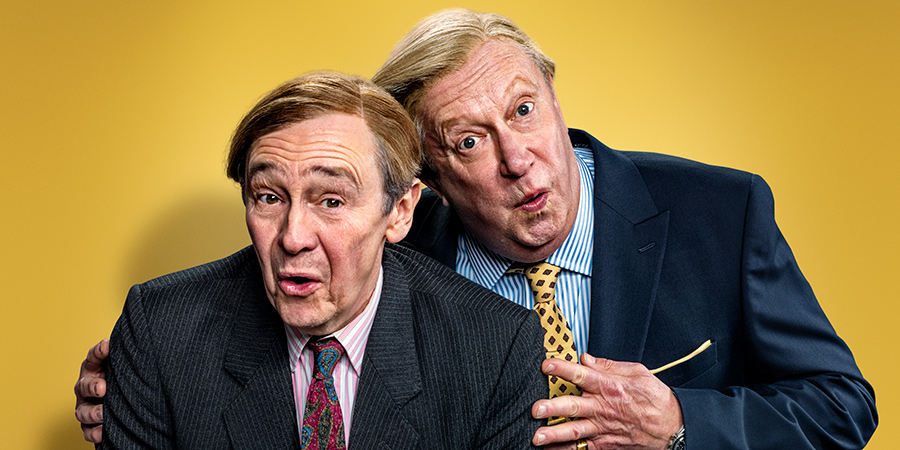 The Fast Show: Just A Load Of Blooming Catchphrases. Image shows from L to R: Paul Whitehouse, Mark Williams. Copyright: Crook Productions. The Fast Show: Just A Load Of Blooming Catchphrases. Image shows from L to R: Paul Whitehouse, Mark Williams. Copyright: Crook Productions.