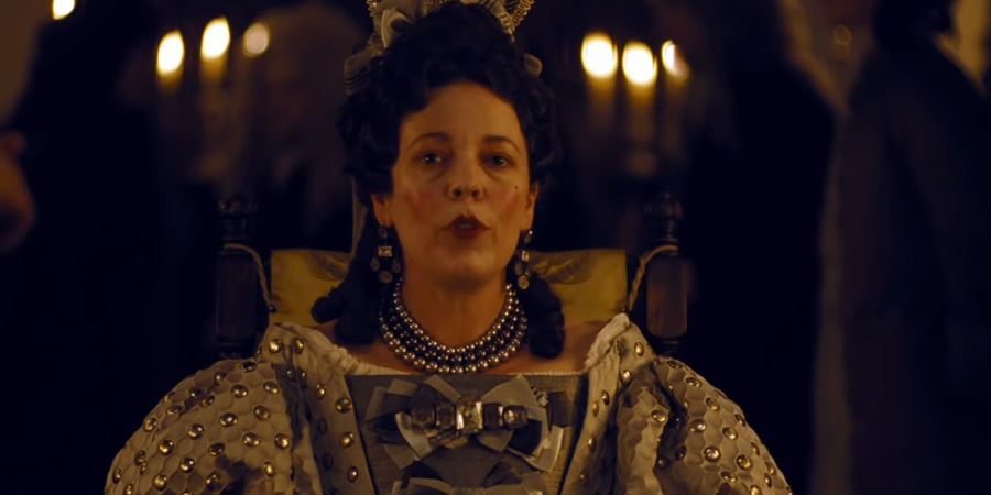 The Favourite. Queen Anne (Olivia Colman). The Favourite. Queen Anne (Olivia Colman).