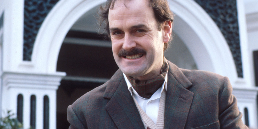Fawlty Towers. Basil Fawlty (John Cleese). Copyright: BBC. Fawlty Towers. Basil Fawlty (John Cleese). Copyright: BBC.
