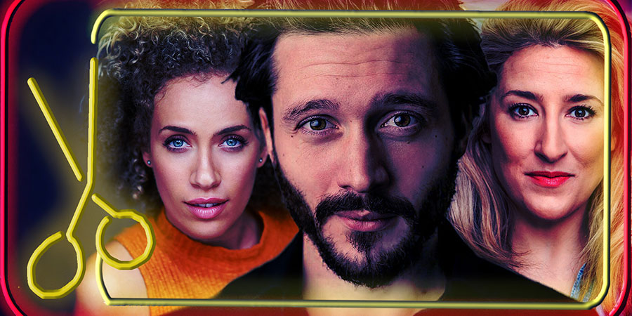 Foiled. Image shows from L to R: Tanisha (Stephanie Siadatan), Richie (David Oakes), Sabrina (Beth Granville). Copyright: The Rubber Chicken. Foiled. Image shows from L to R: Tanisha (Stephanie Siadatan), Richie (David Oakes), Sabrina (Beth Granville). Copyright: The Rubber Chicken.