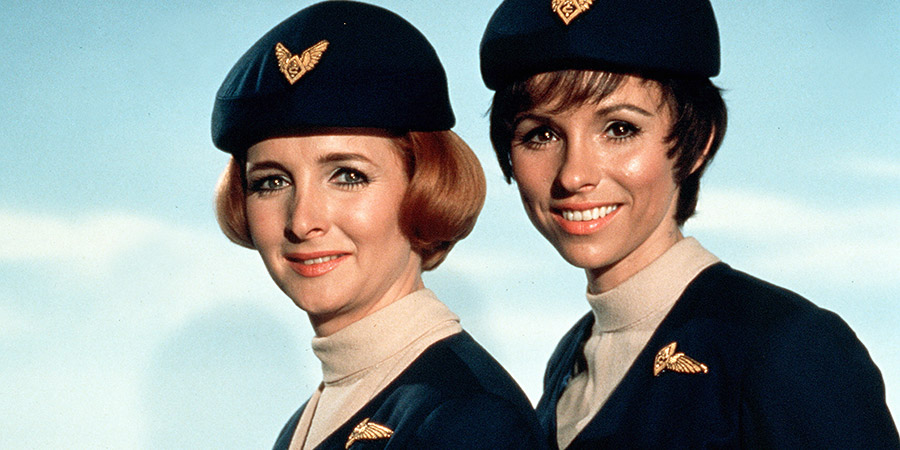 From A Bird's Eye View. Image shows from L to R: Millie Grover (Millicent Martin), Maggie Ralston (Patte Finlay). Copyright: Associated Television. From A Bird's Eye View. Image shows from L to R: Millie Grover (Millicent Martin), Maggie Ralston (Patte Finlay). Copyright: Associated Television.
