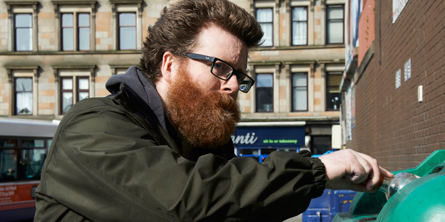 Gasping. Harvey Higgins (Frankie Boyle). Gasping. Harvey Higgins (Frankie Boyle).