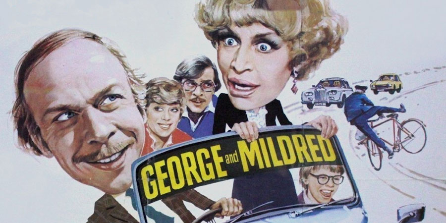 George And Mildred poster art. George And Mildred poster art.