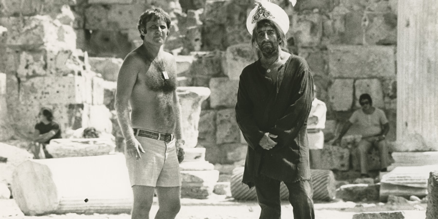 The Ghost Of Peter Sellers. Image shows from L to R: Peter Medak, Peter Sellers. The Ghost Of Peter Sellers. Image shows from L to R: Peter Medak, Peter Sellers.