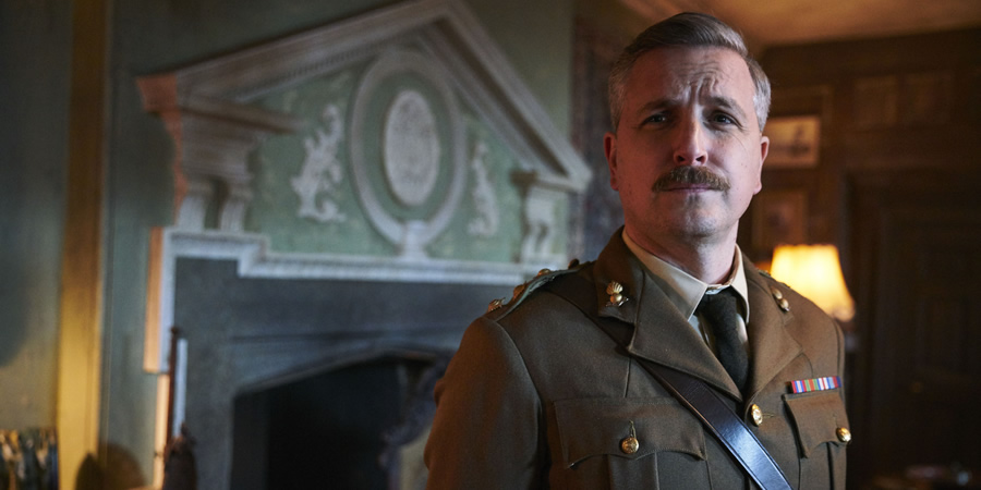 Ghosts. Captain (Ben Willbond). Copyright: Monumental Pictures. Ghosts. Captain (Ben Willbond). Copyright: Monumental Pictures.