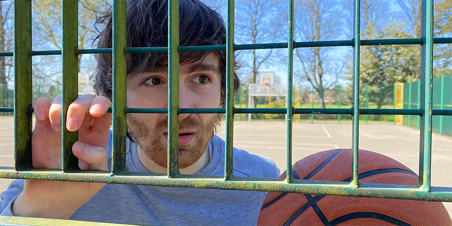 Girl Stuck In Basketball Hoop. Ian Smith. Girl Stuck In Basketball Hoop. Ian Smith.