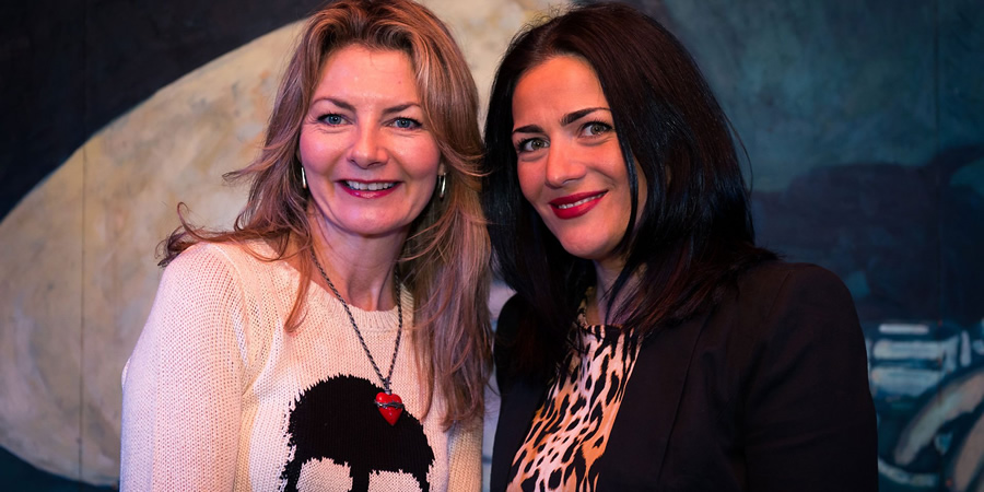 The Good, The Bad And The Unexpected. Image shows from L to R: Jo Caulfield, Julia Sutherland. Copyright: Dabster Productions. The Good, The Bad And The Unexpected. Image shows from L to R: Jo Caulfield, Julia Sutherland. Copyright: Dabster Productions.