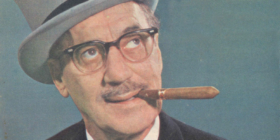 Groucho. Groucho Marx. Copyright: Associated-Rediffusion Television. Groucho. Groucho Marx. Copyright: Associated-Rediffusion Television.