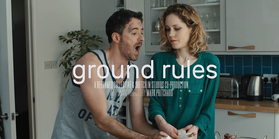 Ground Rules. Image shows from L to R: Matt (Eric Geynes), Molly (Katherine Press). Ground Rules. Image shows from L to R: Matt (Eric Geynes), Molly (Katherine Press).