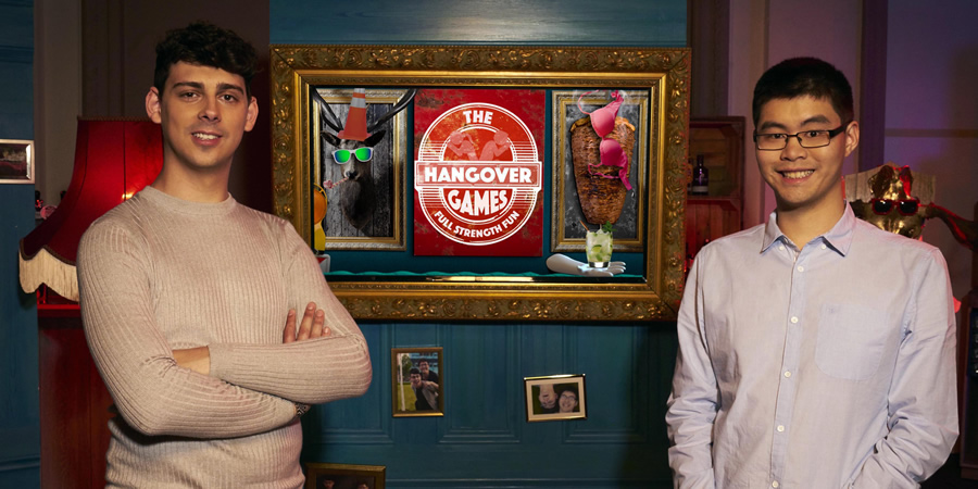 The Hangover Games. Image shows from L to R: Matt Richardson, Ken Cheng. The Hangover Games. Image shows from L to R: Matt Richardson, Ken Cheng.