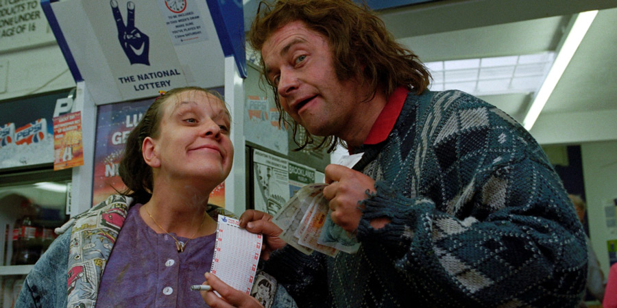 Harry Enfield & Chums. Image shows from L to R: Kathy Burke, Harry Enfield. Harry Enfield & Chums. Image shows from L to R: Kathy Burke, Harry Enfield.