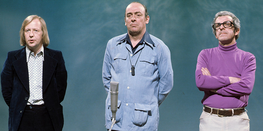 Hello Cheeky. Image shows from L to R: Tim Brooke-Taylor, John Junkin, Barry Cryer. Copyright: Yorkshire Television. Hello Cheeky. Image shows from L to R: Tim Brooke-Taylor, John Junkin, Barry Cryer. Copyright: Yorkshire Television.