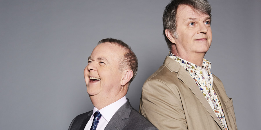 Have I Got News For You. Image shows from L to R: Ian Hislop, Paul Merton. Have I Got News For You. Image shows from L to R: Ian Hislop, Paul Merton.