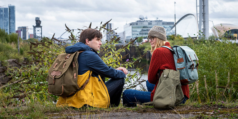 How We Forgot To Save The Planet. Image shows from L to R: Kieran Hodgson, Morgana Robinson. Copyright: BBC Studios. How We Forgot To Save The Planet. Image shows from L to R: Kieran Hodgson, Morgana Robinson. Copyright: BBC Studios.
