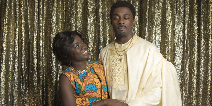 In The Long Run. Image shows from L to R: Agnes (Madeline Appiah), Walter (Idris Elba). In The Long Run. Image shows from L to R: Agnes (Madeline Appiah), Walter (Idris Elba).
