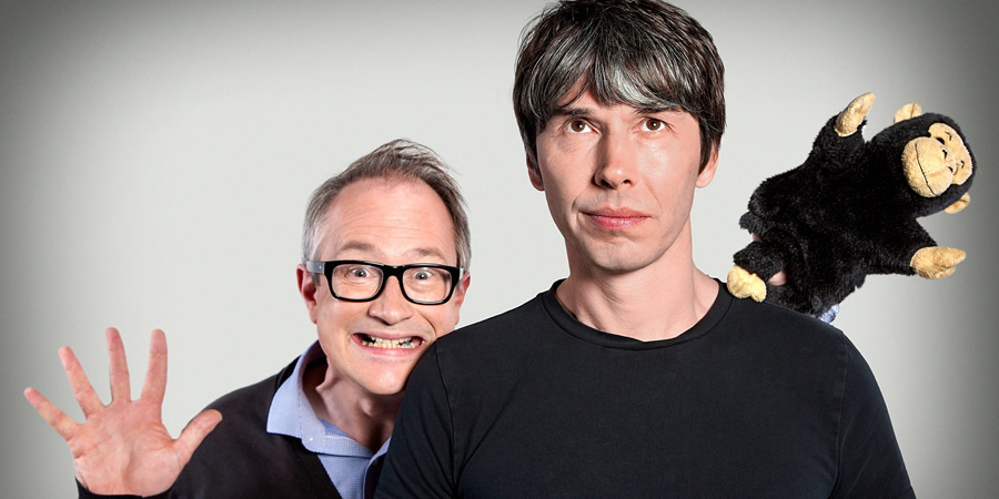 The Infinite Monkey Cage. Image shows from L to R: Robin Ince, Brian Cox. The Infinite Monkey Cage. Image shows from L to R: Robin Ince, Brian Cox.