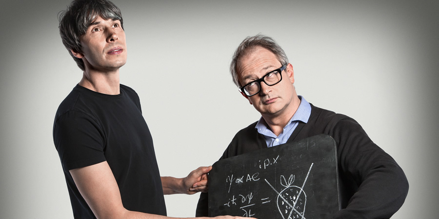 The Infinite Monkey Cage. Image shows from L to R: Brian Cox, Robin Ince. The Infinite Monkey Cage. Image shows from L to R: Brian Cox, Robin Ince.