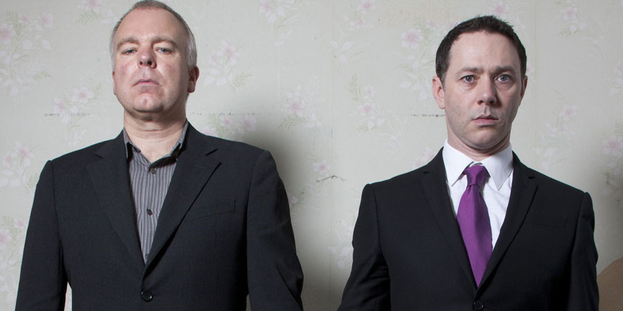 Inside No. 9. Image shows from L to R: Steve Pemberton, Reece Shearsmith. Copyright: BBC. Inside No. 9. Image shows from L to R: Steve Pemberton, Reece Shearsmith. Copyright: BBC.