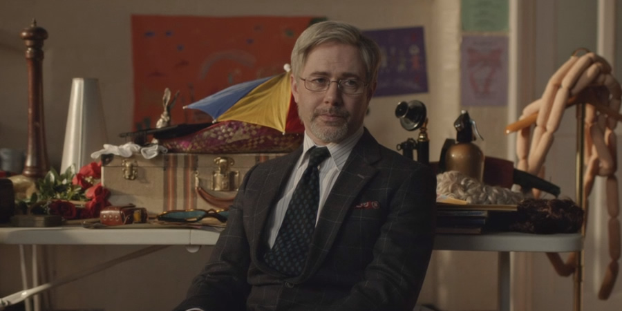 Inside No. 9. Tommy Drake (Reece Shearsmith). Copyright: BBC. Inside No. 9. Tommy Drake (Reece Shearsmith). Copyright: BBC.
