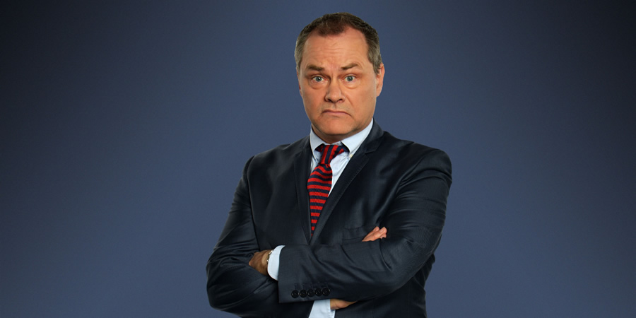 Jack Dee's HelpDesk. Jack Dee. Copyright: Open Mike Productions. Jack Dee's HelpDesk. Jack Dee. Copyright: Open Mike Productions.