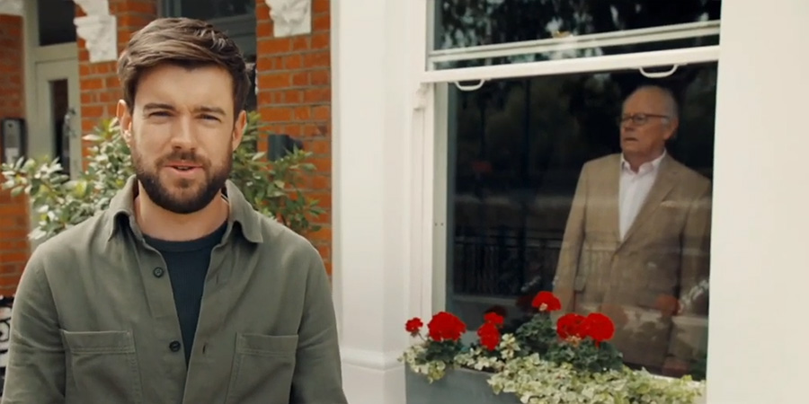 Jack Whitehall's Father's Day. Image shows from L to R: Jack Whitehall, Michael Whitehall. Jack Whitehall's Father's Day. Image shows from L to R: Jack Whitehall, Michael Whitehall.