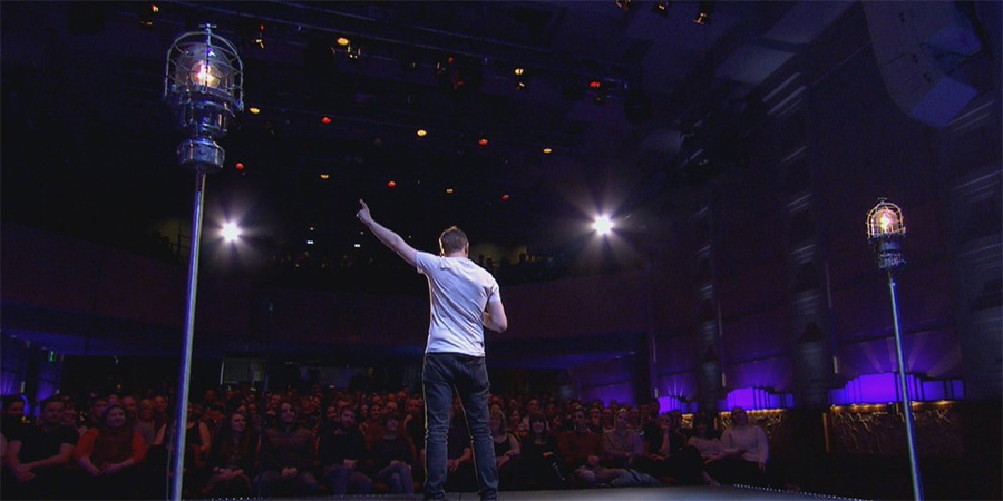 John Robins: The Darkness Of Robins. Copyright: Phil McIntyre Entertainment. John Robins: The Darkness Of Robins. Copyright: Phil McIntyre Entertainment.