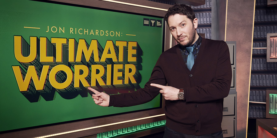 Jon Richardson: Ultimate Worrier. Jon Richardson. Copyright: Talkback. Jon Richardson: Ultimate Worrier. Jon Richardson. Copyright: Talkback.