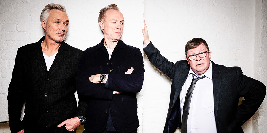 The Kemps: All True. Image shows from L to R: Martin (Martin Kemp), Gary (Gary Kemp), Ross (Perry Benson). The Kemps: All True. Image shows from L to R: Martin (Martin Kemp), Gary (Gary Kemp), Ross (Perry Benson).