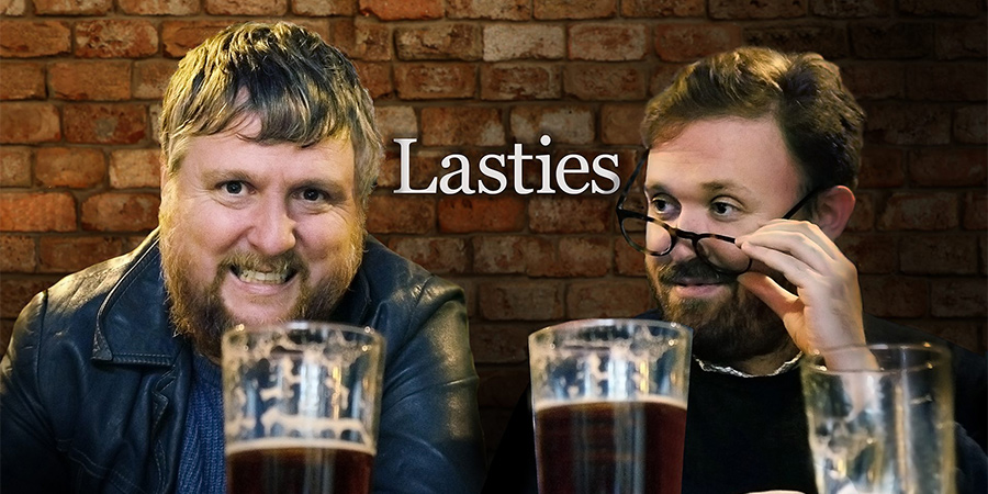 Lasties. Image shows from L to R: Tim Key, John Kearns. Lasties. Image shows from L to R: Tim Key, John Kearns.