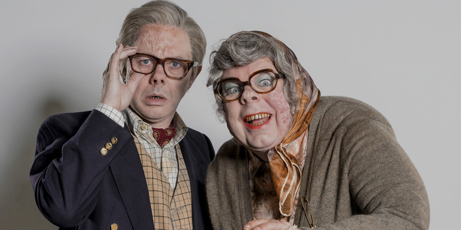 The League Of Gentlemen. Image shows from L to R: Edward (Reece Shearsmith), Tubbs (Steve Pemberton). Copyright: BBC. The League Of Gentlemen. Image shows from L to R: Edward (Reece Shearsmith), Tubbs (Steve Pemberton). Copyright: BBC.