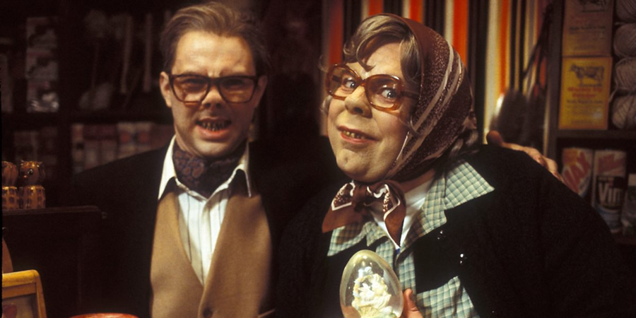 The League Of Gentlemen. Image shows from L to R: Edward (Reece Shearsmith), Tubbs (Steve Pemberton). Copyright: BBC. The League Of Gentlemen. Image shows from L to R: Edward (Reece Shearsmith), Tubbs (Steve Pemberton). Copyright: BBC.