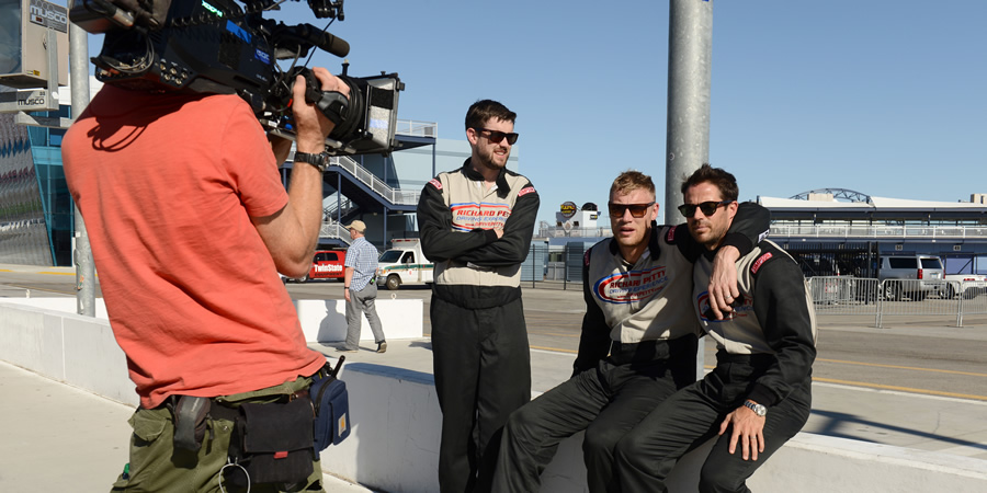 A League Of Their Own. Image shows from L to R: Jack Whitehall, Andrew Flintoff, Jamie Redknapp. A League Of Their Own. Image shows from L to R: Jack Whitehall, Andrew Flintoff, Jamie Redknapp.