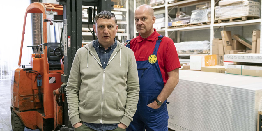 Lee And Dean. Image shows from L to R: Dean (Mark O'Sullivan), Lee (Miles Chapman). Lee And Dean. Image shows from L to R: Dean (Mark O'Sullivan), Lee (Miles Chapman).