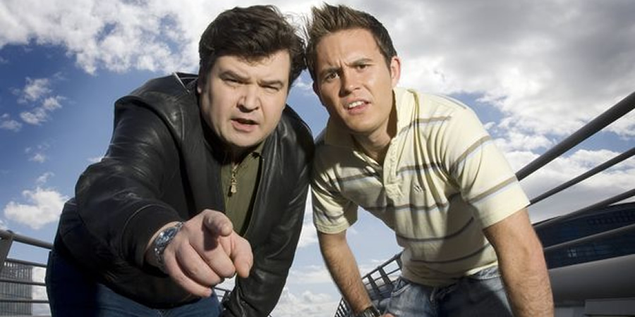 Legit. Image shows from L to R: Sammy Fox (Steven McNicoll), Danny (Jordan Young). Copyright: The Comedy Unit. Legit. Image shows from L to R: Sammy Fox (Steven McNicoll), Danny (Jordan Young). Copyright: The Comedy Unit.