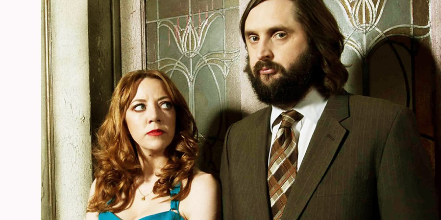 Live At The Electric. Image shows from L to R: Diane (Diane Morgan), Joe (Joe Wilkinson). Copyright: Avalon Television. Live At The Electric. Image shows from L to R: Diane (Diane Morgan), Joe (Joe Wilkinson). Copyright: Avalon Television.