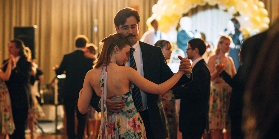 The Lobster. Image shows from L to R: Nosebleed Woman (Jessica Barden), David (Colin Farrell). The Lobster. Image shows from L to R: Nosebleed Woman (Jessica Barden), David (Colin Farrell).