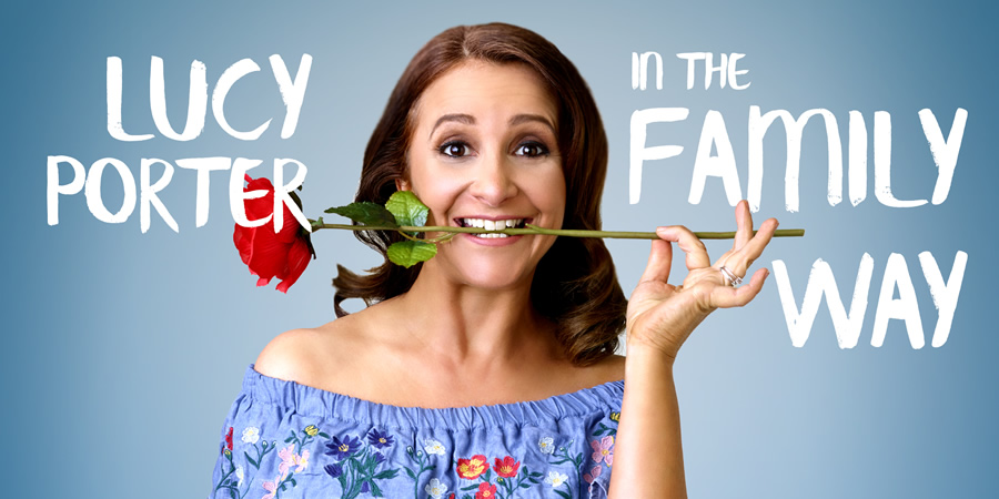Lucy Porter In The Family Way. Lucy Porter. Copyright: ABsoLuTeLy Productions. Lucy Porter In The Family Way. Lucy Porter. Copyright: ABsoLuTeLy Productions.