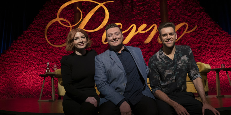 My Dad Wrote A Porno. Image shows from L to R: Alice Levine, Jamie Morton, James Cooper. My Dad Wrote A Porno. Image shows from L to R: Alice Levine, Jamie Morton, James Cooper.