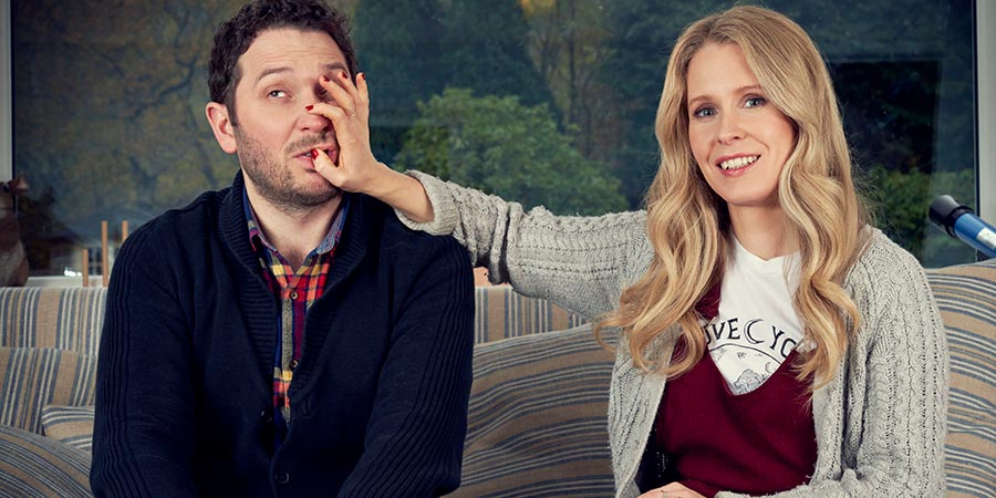 Meet The Richardsons. Image shows from L to R: Jon (Jon Richardson), Lucy (Lucy Beaumont). Meet The Richardsons. Image shows from L to R: Jon (Jon Richardson), Lucy (Lucy Beaumont).